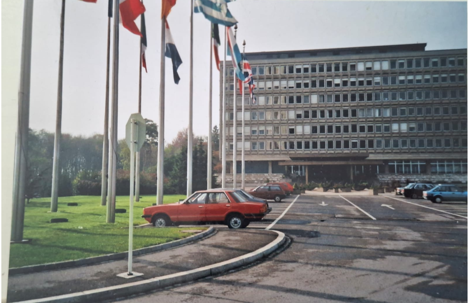 © eigenes Foto von Marie-Therese Herbers, Bâtiment Schuman Luxemburg 1986